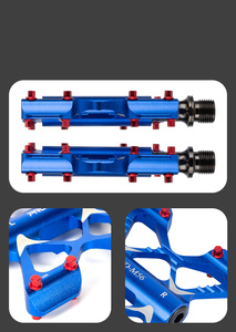 M36 Negro 1 Rodamiento sellado + 1DU Pedal de mariposa para bicicleta 9/16 Aleación de aluminio Cnc6061 Pedal de bicicleta de <span class=keywords><strong>carretera</strong></span> <span class=keywords><strong>Pedales</strong></span> de bicicleta plegables de aspecto agradable - Product Image 6