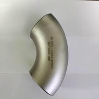Codo de Tubería Sanitario de Acero Inoxidable SS304 SS316L Pulido de Grado Alimenticio, Mecanizado CNC de Precisión, Calidad Premium, Curva en U de 180 Grados y Radio Largo