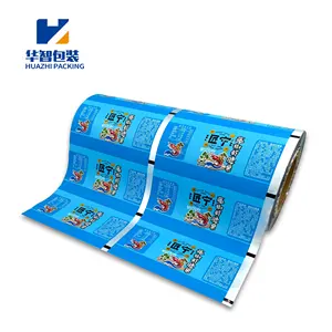 Imballaggio flessibile stampato personalizzato a prova di umidità per uso alimentare Bopp Cpp pellicola di laminazione pellicola di plastica per imballaggio rotolo di pellicola