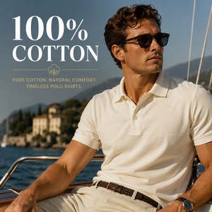 Chemises Polo 100% Coton pour Hommes, Polo Classique à Manches Courtes, Piqué Premium, Logo Personnalisé, Fabricant OEM ODM - Product Image 1