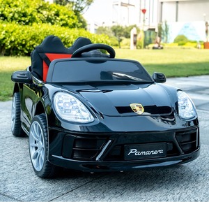 <span class=keywords><strong>Voiture</strong></span> <span class=keywords><strong>de</strong></span> sport électrique pour enfants 12V avec télécommande Bluetooth 2.4G, double porte, suspension intégrée - Product Image 4