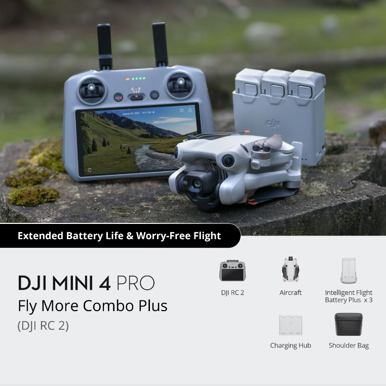 MINI 4 Pro Fly More Combo Plus (DJI RC 2)