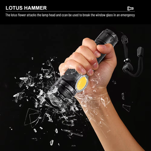 Xách tay 3000LM Chất lượng cao LED <span class=keywords><strong>Torch</strong></span> Đèn pin 1000m Zoomable với chuyển đổi kép & USB sạc cho ngoài trời sử dụng khẩn cấp - Product Image 2