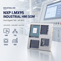 Carte mère OSM Core Board Dual Gigabit TSN industrielle HMI -40 à 85 4 Go LPDDR5 32 Go EMMC Linux Yocto N.XP I.MX95 Système sur module
