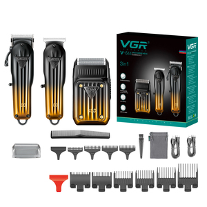 Cortadora de Pelo VGR V-644 S3, Recortadora de Pelo Profesional para Salón, Recortadora de Barba para Hombres, Afeitadora de Lámina Inalámbrica para Estilistas y Barberos - Product Image 1