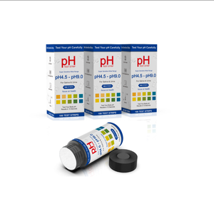 मूत्र और लार <span class=keywords><strong>ph</strong></span> परीक्षण पट्टी के लिए व्यापक रूप से उपयोग किया जाने वाला सार्वभौमिक PH4.5-9.0 परीक्षण - Product Image 6