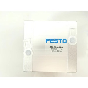 กระบอกลมนิวแมติก Festo รุ่น ADN 80 40 I P A ตัวเรือนอะลูมิเนียม แบบมาตรฐาน แรงดันสูงสุด 10 บาร์ - Product Image 3
