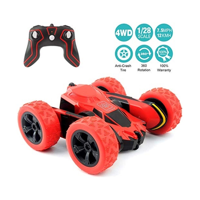 DC Hot Selling RC Cars Stunt Car Toy, 4WD 2.4Ghz Remote Control Car Double Sided Rotating Vehicle