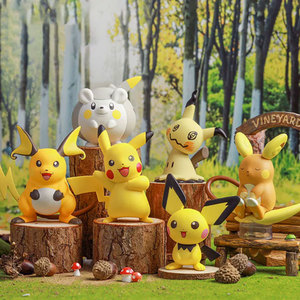 Figuras de Anime de la Serie Pokemoned Cuteness <span class=keywords><strong>Strike</strong></span> en Oferta, Caja Sorpresa, Juguetes Coleccionables de PVC, Decoración de Escritorio, Regalo para Niños - Product Image 1