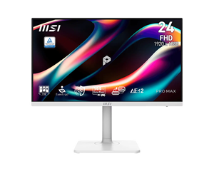 จอภาพ MSI PRO MAX 241PHW E14 ขนาด 24 นิ้ว 144Hz FHD IPS สำหรับเดสก์ท็อป พร้อมพอร์ต USB Type-C KVM สำหรับธุรกิจสำนักงาน ขายส่ง - Product Image 1