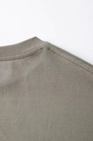 Débardeur Homme Qicheng Personnalisé à Marque Privée 100% Coton Tricoté Imprimé Designer Vintage Délavé à l'Acide Respirant Anti-Plis pour l'Entraînement
