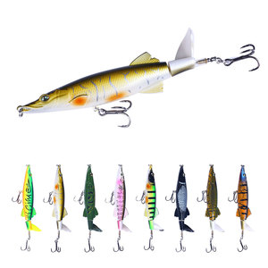 Appât dur pour la pêche en surface, leurre pour attraper des poissons, type <span class=keywords><strong>crocodile</strong></span>, poisson nageur, 1 pièce, 13cm, 16g - Product Image 1