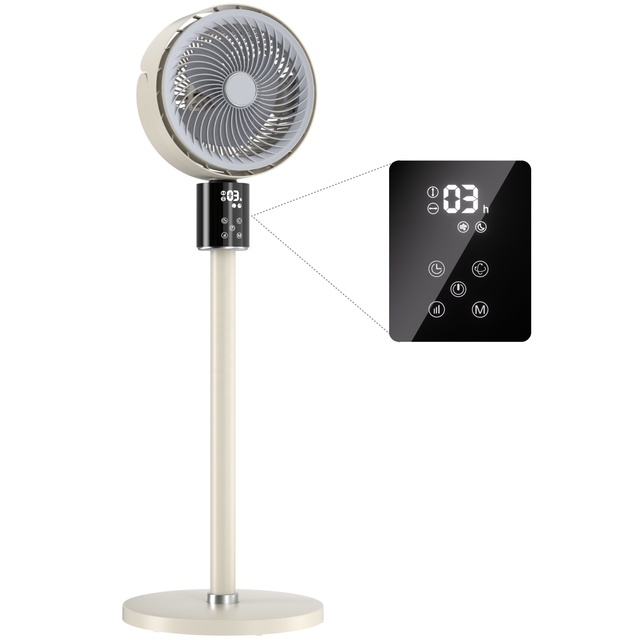 China Portable Electric Fan Factory Stand Fans New Arrivals 2024 Ultrasonic Air Circulating Fan CAR Light USB Oem