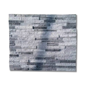 <span class=keywords><strong>Gris</strong></span> Pierre De Culture Naturelle FAUCON GEL coupé à la taille de <span class=keywords><strong>Placage</strong></span> d'ardoise Pour Extérieur Et Intérieur Décoratif Panneau de Mur en Pierre De Culture - Product Image 1