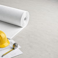 Géotextile respirant en PP/PET non tissé, écologique, pour la construction routière, 150-350 g/m², stabilisation des sols, drainage