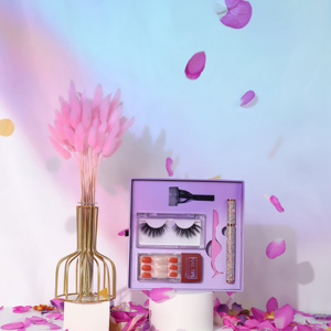 <span class=keywords><strong>Kit</strong></span> de <span class=keywords><strong>faux</strong></span>-cils synthétiques 3D en soie, pinces <span class=keywords><strong>à</strong></span> épiler, pour eyeliner, en vison, <span class=keywords><strong>kit</strong></span> personnalisé magnétique, pré-vente, 1 pièce - Product Image 3