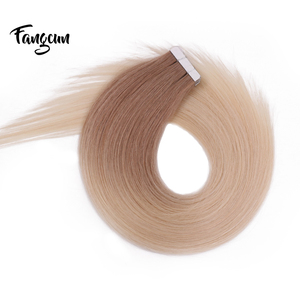 Europeo virgen paquetes de cabello de la cinta en <span class=keywords><strong>el</strong></span> pelo de la Virgen sin procesar extensiones de - Product Image 3