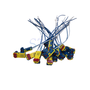 自動車用2ピンブルーコネクタシートベルトワイヤーハーネス安全用カスタム - Product Image 3