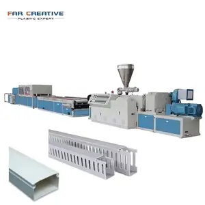 PVC Cable Trunking Extrusion Machine PVC Cable Tray Duct Making Machine PVC Profile Making Machine