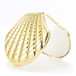 Hình Dạng Vỏ Sublimationcompact Gương Nhà Máy Bán Buôn Nhà Sản Xuất Nhỏ Gọn Trống Gương Túi Gương - Product Image 1