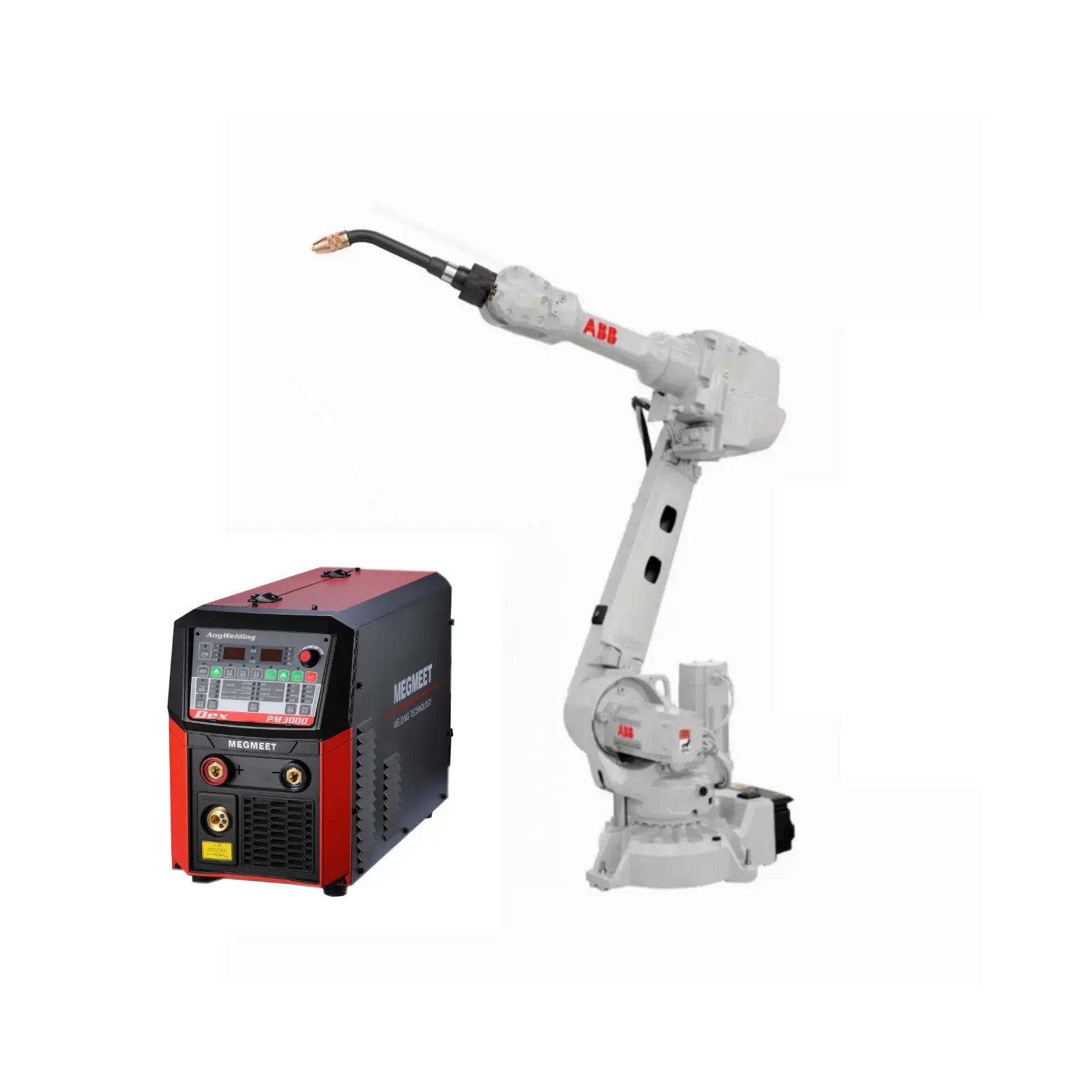 IRB-2600-20/1,65 промышленный робот-манипулятор, 6 осей, сварочный робот с источником питания, CM-350 для автоматической сварки