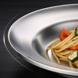Prodotti di Tendenza 2026 Nuovi Arrivi Gadget da Cucina Piatto per Spaghetti in Acciaio Inox 304 di Grado Alimentare - Product Image 4