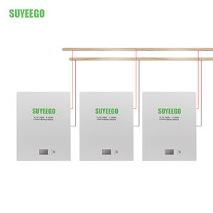 SUYEEGO高品質24V 48V 100ah 200ah 300ah <span class=keywords><strong>500ah</strong></span>リチウムイオン充電式6000サイクルLiFePO4壁に取り付けられたリチウム電池 - Product Image 2