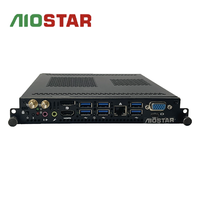 AIOSTAR PC Mini Industri Multifungsi Murah Multiprosesor Intel Core I5-8400 Layar Ganda 4GB DDR4 128GB Stok Tersedia