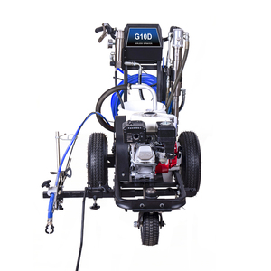 YG g10d thủy lực pit tông loại đường đánh dấu Máy 6.5HP máy bay phản lực lạnh đường đánh dấu máy với Dual Gun 10L/min - Product Image 6