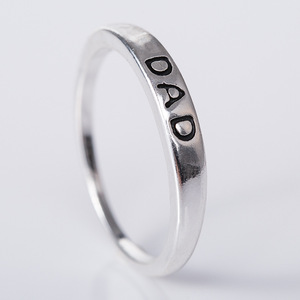 Vintage Argento Placcato L'anello Del Cuore Corona Disinteressato <span class=keywords><strong>Mamma</strong></span> Papà Anelli per le Donne Degli Uomini Sereno CZ In Argento Placcato di Modo <span class=keywords><strong>della</strong></span> Madre giorno <span class=keywords><strong>Gioielli</strong></span> - Product Image 4