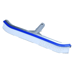 Cepillo de pared trasera para piscina de 18 ", herramientas de alta eficiencia de limpieza, mango de aluminio para <span class=keywords><strong>piscinas</strong></span> de <span class=keywords><strong>aguas</strong></span> <span class=keywords><strong>termales</strong></span> de Spa y estanque - Product Image 2
