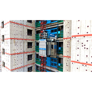 รอกยกแบบสองกรง DAHAN Sc200/200 รับน้ำหนัก 2000 กก. ความเร็ว 0-40 ม./นาที 0-60 ม./นาที ความเร็วในการยก 300 ม. ระยะยกสูงสุดสำหรับงานก่อสร้าง - Product Image 2