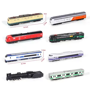 Treno del giocattolo del metallo di plastica dei treni ferroviari del modello della lega dell'oem per le vendite HN948826