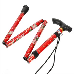 Custom Height Adjustable Led Light Mobility Aids Cane Old Men Crutch Elderly Walking Sticks - Product Image 3