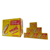 Cube de bouillon de crevettes HALAL naturel 10g, cube d'assaisonnement de haute qualité
