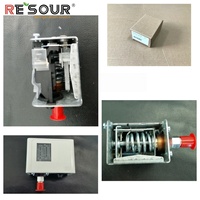 Pressostat double haute précision en laiton Resour KP15 pour réparation CVC et réfrigération, contrôleur haute et basse pression SPDT manuel/automatique
