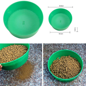 Home Gardening <b>Plastic</b> <b>Mesh</b> Soil Supply Seeding Cultivation Tools Filtering Earth Stone - Product Image 6