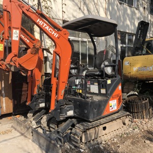 Excavateur Hitachi Zx17u-2 d'occasion Mini pelleteuse sur chenilles hydraulique ZX30 ZX75 en bon état et à bas prix - Product Image 2