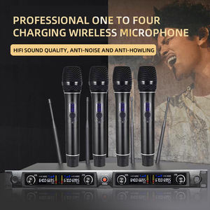 UHF 무선 마이크 핸드 헬드 마이크 충전 마이크 TYPE-C 오디오 인터페이스 장치 - Product Image 4