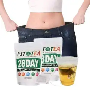 slim tea flat tummy Private Label Organic Nature Herbal fit tea 28 Days Diet Detox Flat Weight loss slimming tea