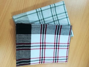 Paño de Cocina Cuadrado Absorbente de Secado Rápido, de Algodón Orgánico Personalizado - Product Image 6