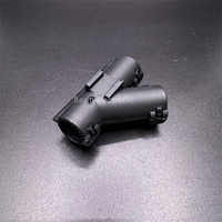 Connecteur de carte PC BAXIN 9817040, noir, en nylon, conforme à la norme RoHS, attache de tuyau pour l'assemblage de faisceaux de câbles automobiles