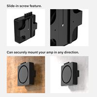 Support mural ultra mince compatible avec les amplificateurs Sonos adaptés aux amplificateurs sans fil Sonos