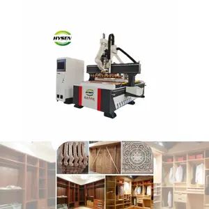 1325 Atc Cnc Hout Router 1300*2500 Auto Wisselaar Houtbewerking Graveermachine Cnc Router