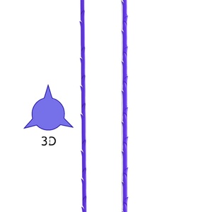 ไหมยกกระชับหน้าแบบเกาหลี Ultra V <span class=keywords><strong>Face</strong></span> Hilos Cog Threads ยกกระชับหน้าอก ปลายทู่ ขนาด 18g 100 มม. ไหม <span class=keywords><strong>PDO</strong></span> 4D - Product Image 3