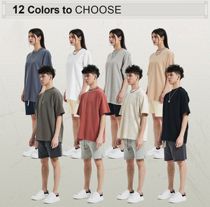 AR8806 Camiseta Unisex de Algodón 100% de 310 g/m² de Alto Gramaje, Estilo Vintage, Personalizable, para Streetwear y Hip Hop, Lisa, para Serigrafía, Venta al por Mayor - Product Image 3