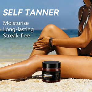 Gel Accélérateur de Bronzage au DHA et Huile de Coco Hydratant, Nourrissant et Lissant pour Soins de la Peau à la Carotte du Fabricant - Product Image 3