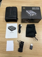 N009 Appareil de vision nocturne couleur 4K Ultra HD, grand écran, batterie au lithium intégrée, Wi-Fi, télescope de vision nocturne binoculaire