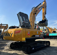 Sany SY265H SY245H Machines de construction d'occasion Pelleteuse à chenilles pelleteuse rétrocaveuse avec pompe à moteur Isuzu