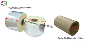 Kích thước tùy chỉnh <span class=keywords><strong>40mic</strong></span> 50mic <span class=keywords><strong>Bopp</strong></span> nhiệt niêm phong phim cho bánh mì - Product Image 4